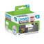 DYMO® LabelWriter Etiket, 32 x 57 mm, sort på hvid, 800 stk