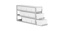 Comfort rack m/ udtræk skabsfryser TENAK, 100 mm boks, h:314 x b:140 x d:562 mm, 3 x 4 bokse