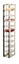 Standard rack kummefryser, TENAK, 85 mm MTP, h:610 x b:92 x d:135 mm, 7 hylder