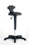 LLG-lab ståstol, PU, sort, glider, 510-780mm