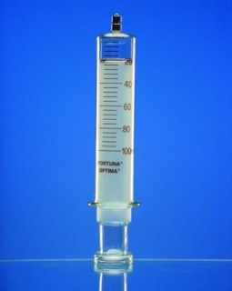 Glassprøjte, FORTUNA OPTIMA, luer-lock, 10 ml