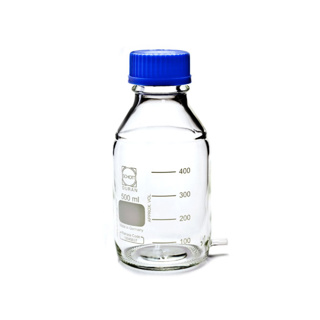 BlueCap-flaske, DURAN, med blåt låg, 500 ml