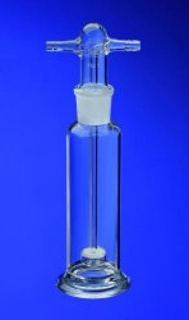 Gasvaskeflaske, NS 29/32, por.1, 25x250mm, 250 ml
