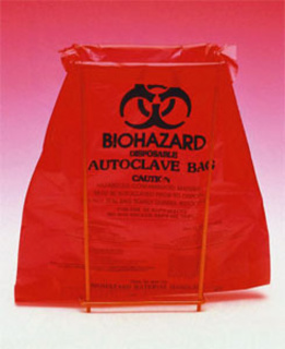 Autoklaveposer Biohazard, 220 x 280 mm
