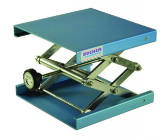 Niveaubord, aluminium anodiseret, blå, 160 x 130mm