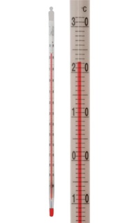 Kuldetermometer, LLG, -50 - 50°C : 1°C