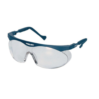 Sikkerhedsbrille, uvex Skyper 9195, klare glas, blåt stel