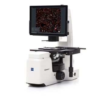 Dårligt humør Frugtbar Whitney Mikroskop Zeiss Axiovert 5 Digital, omvendt m/ fasekontrast, fluorescens og  sort/hvid-kamera - Buch & Holm A/S