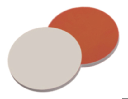 Septa, LLG, til N 11, gummi(rød)/PTFE(beige) 40 A