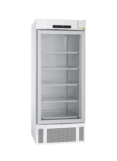 Køleskab GRAM BioMidi,+2°C, 625L, 5 hylder/glasdør