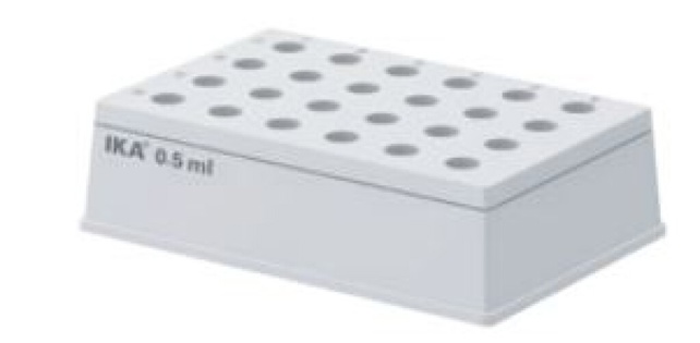 Blok til IKA Mixer Matrix, 24 x 0,5 ml