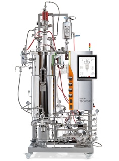 Bioreaktor, Techfors pilot reaktor, op til 1000 liter