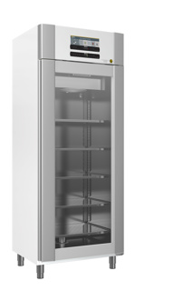 Køleskab ExGuard -2/20°C, 614L, hvid/glasdør/5 hylder
