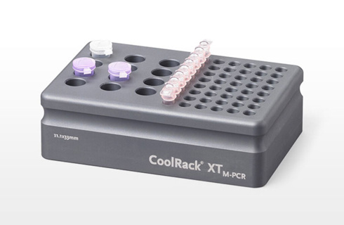 CoolRack XT PCR-M(AF)til 12x1,5 ml rør& 6x8PCR rør