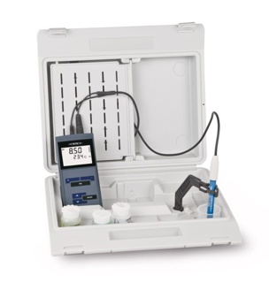 pH-meter WTW 3310 i kuffert inkl. elektrode og tilbehør