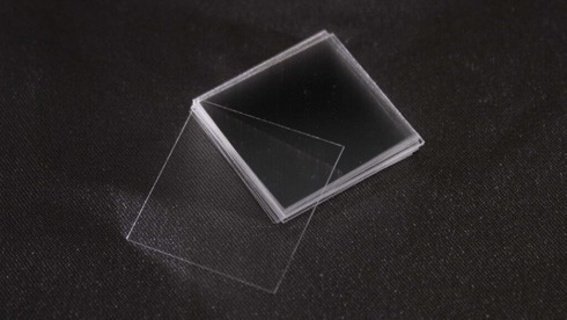 Dækglas, firkantet, 18 x 18 mm