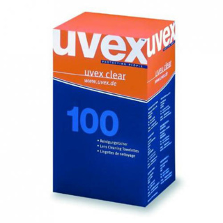Renseservietter, uvex clear 9963, 100 stk