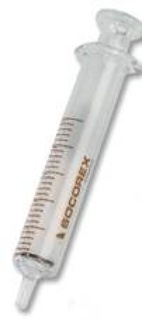 Glassprøjte, Socorex Dosys 150, luer, 1 - 20 ml