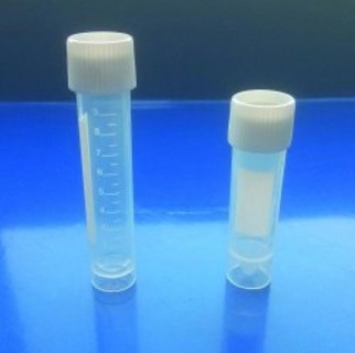 LLG vials, PP, m/skruelåg, Ø16 x 60 mm, 5 ml