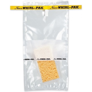 Whirl-Pak prøvepose med tør svamp, 532 ml