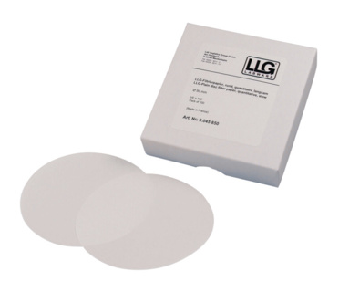 Rundfilter, LLG, kvantitativt, langsomt, Ø90 mm, 2-3 µm, 100 stk