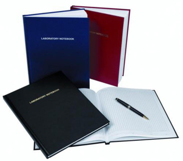 LLG notesbog, ternet, Blå, A4, 200 sider