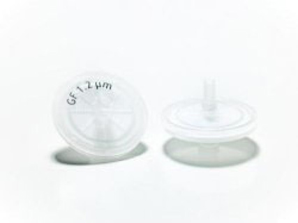Sprøjtefilter, LLG, GF, Ø25 mm, 0,70 µm, LSO, 500 stk