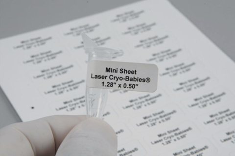 Laser-Cryo-Tags, 33 x 13 mm, 1700 stk.