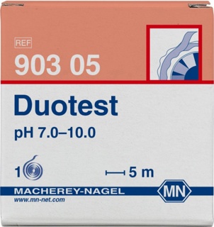 pH-indikatorpapir, Macherey-Nagel Duotest, pH 7 - 10, 5 m