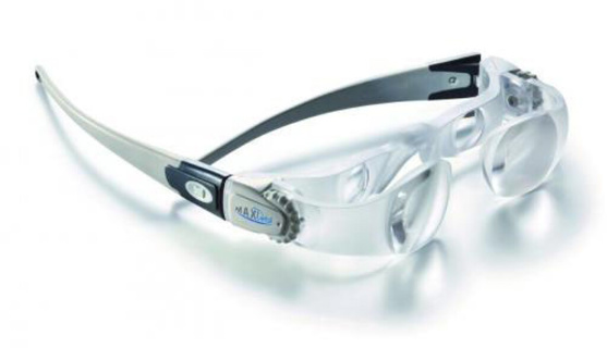 Brille med lup, MaxDetail, 2,0x forstørrelse