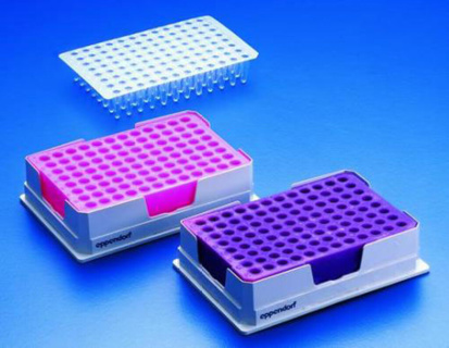 PCR-cooler, pink, til 0,2 ml