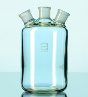 Woulff flaske 5000 ml, DURAN®, 3 x NS34/35