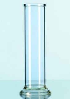 Cylinderglas, DURAN, med fod & krave, 80 ml