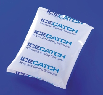 Køleelement, Icecatch-gel, 140x240x40 mm, 690 g