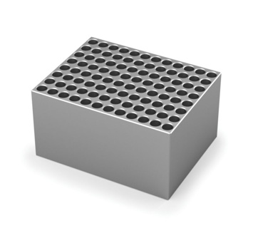 IKA aluminiumblok, dobbelblok, 1xPCR-plade, 0,2 ml
