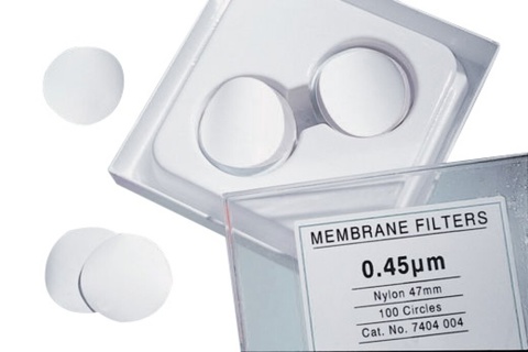 Membranfilter, Whatman, Nylon, Ø13, 0,45 µm, 100 stk
