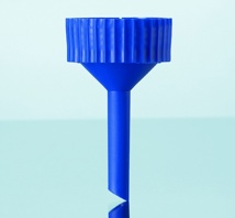 Filtertragt u. hoveddel, DURAN, PP, til filtertragt m. glastop, 28/10 mm