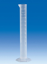 Målecylinder i PP, høj form, 25 ml