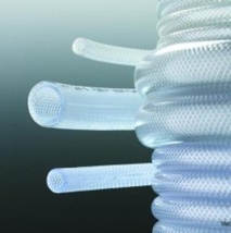 PVC-slange med nylonindlæg, Ø8 x 3 mm