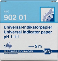 pH-indikatorpapir, Macherey-Nagel Universal, pH 1 - 11, 5 m