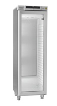 Køleskab GRAM BioBasic 410, +2/15°C, 346L glasdør/6 hylder