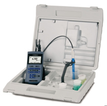 pH-måler, WTW ProfiLine 3310, m. kuffert, elektrode og tilbehør