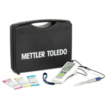 pH-måler, Mettler-Toledo FiveGo F2-Field-Kit, med kuffert og elektrode