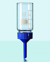 Filterholder, DURAN, glastop og PP-tragt, 250 mL, Ø50/54 mm