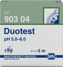 pH-indikatorpapir, Macherey-Nagel Duotest, pH 5 - 8, 5 m