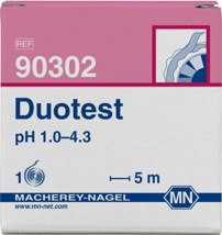 pH-indikatorpapir, Macherey-Nagel Duotest, pH 1 - 4,3, 5 m