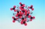 Molekylemodel cæsiumklorid, 30 atomer