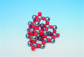 Molekylemodel kiseldioxid, "diamond"