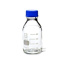 BlueCap-flaske, DURAN, m/blåt låg, 500 ml. 10/pk