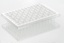 PCR-plate 96-well, PC/PP rigid 96-W full skirt. clear W frost FR pack of 50